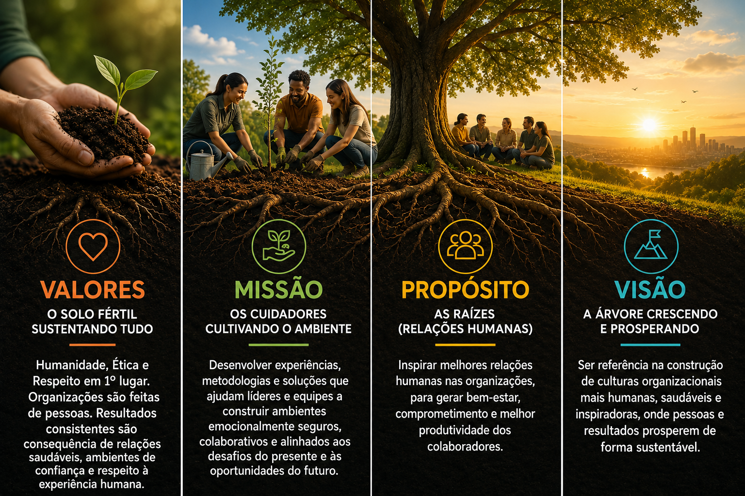 Propósito, Visão, Missão e Valores da Ümorizar